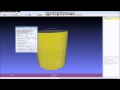 Pointcloud to 3D-Mesh in Meshlab Tutorial auf Deutsch