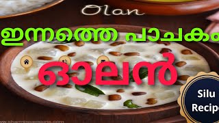 ഇന്നത്തെ പാചകം ഓലൻ|ഇന്ന് നമുക്ക്‌ ഓലൻ എങ്ങനെ ഉണ്ടാക്കാം എന്ന് നോക്കാം#Malayalam#silu#Recipe#cooking