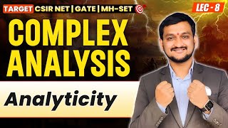 Analyticity |  Complex Analysis | CSIR NET | GATE | MH-SET | L 7 | IFAS