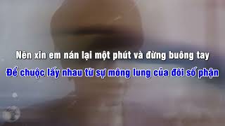 CUỐI NGÀY - The Flob [Karaoke Rock Việt] | Tone Gốc