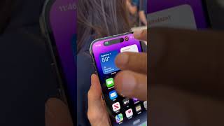 iPhone 14 pro max Hands on #14promax #iphone #appleevent