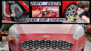 Ford Fiesta Mk8 gets a Budget 1 Day Detail! - Satisfying Clean