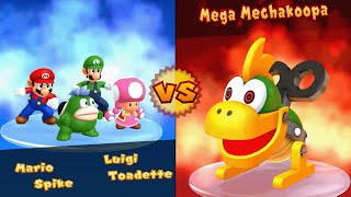 Mario Party 10 - Mario vs Toadette vs Luigi vs Spike - Haunted Trail