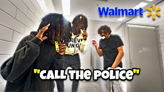 HOTBOXING WALMART BATHROOM THEN SCREAMING
