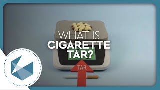 What is cigarette tar?