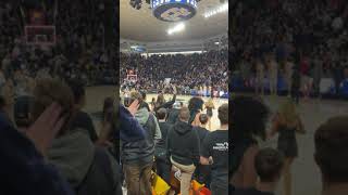 USU fight song and scuffle - USU vs St Marys postgame