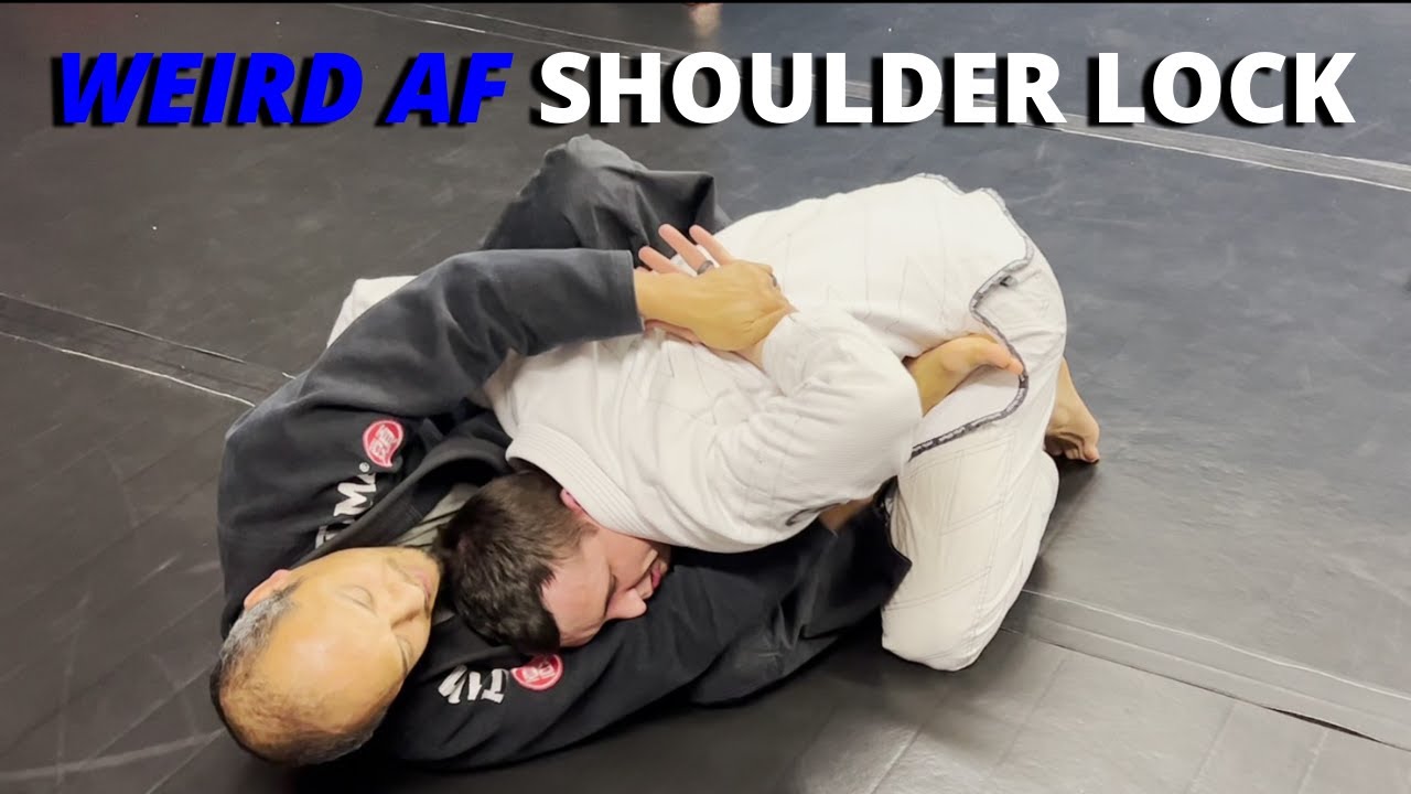 Sneaky Weird Shoulder Lock From Guard 38b Youtube