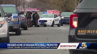 FBI agents raid Indiana home of former Pickleball Rocks owner