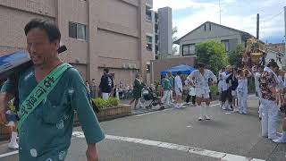 天満天神社 神輿行列 令和5年8月26日 (神奈川県川崎市幸区 古市場)