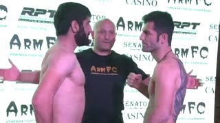 ArmFC-19: Weight-in Alireza Akbari vs Samvel Sargsyan HD