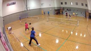 Pickleball Lay Park in Athens, GA on Feb.  3, 2017 - Part 2