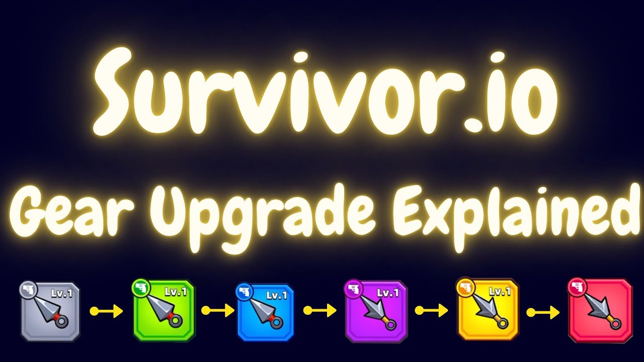 How To Upgrade Your Gears - Survivor.io - YouTube