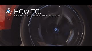 How to Create a Digital Key for iPhone in BMW OS8 | BMW How-To