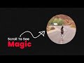 CSS3 Clip-path Transform Effects on Scroll with Video Background | Html CSS Vanilla Javascript