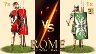 How Many Hastati Are Needed to Beat 1 Legionary First Cohort in Rome: Total War?