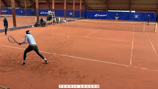 Roland-Garros 2020 : Muguruza, Kuznetsova, Anisimova, Cirstea Practice (Court Level View)