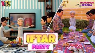 Gareeb Ki Iftar Party  | Ramadan Special Episode 2024  | Ghulam Rasool Cartoon Series | 3D Animation