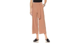 MarlaWynne Matte Jersey Palazzo Pant