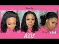 Synthetic or Human hair? ASOL hair texture is all that!  Zury Sis HEADBAND Wig! Beginner Friendly!