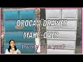 PLASTIC DRAWER MAKE-OVER - how to repaint your old caha de oro / orocan || DIY & UPGRADE