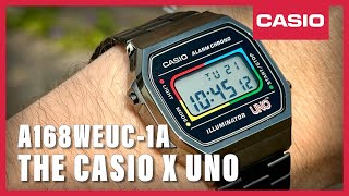 Unboxing The Casio UNO A168WEUC-1A