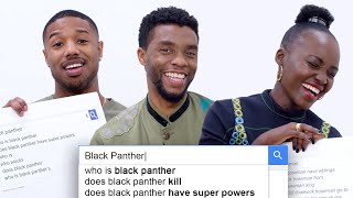 Black Panther Cast Answer the Web's Most Searched Questions | WIRED