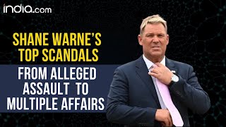 Greatest Leg Spinner Shane Warne Top Controversies- Know More about - Cricket News