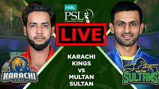 PSL LIVE 2020|Karachi kings vs Multan sultan live 2020|