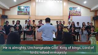 Almighty, Unchangeable God | Fundamental Baptist Church Choir | words \u0026 music by Cindy Berry.