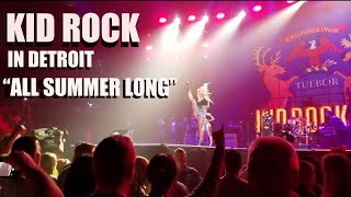 KID ROCK “All Summer Long” in Detroit, MI on Sept 12, 2017