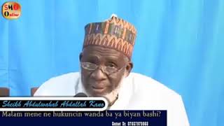 Hukuncin mai cin bashi baya biya Sheikh abdulwahab