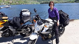 2018 -Langhelg og MC tur vestover. Ulvik -Sauda - Røldal (Suldal) - Rjukan. Motorbike - Norway