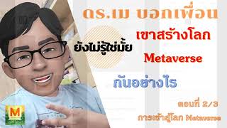 การเข้าสู่โลก Metaverse