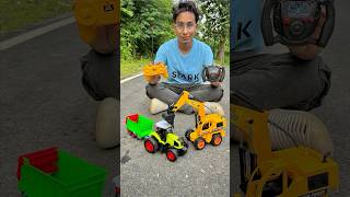 Rc Excavator and Rc Tractor truck Unboxing🔥