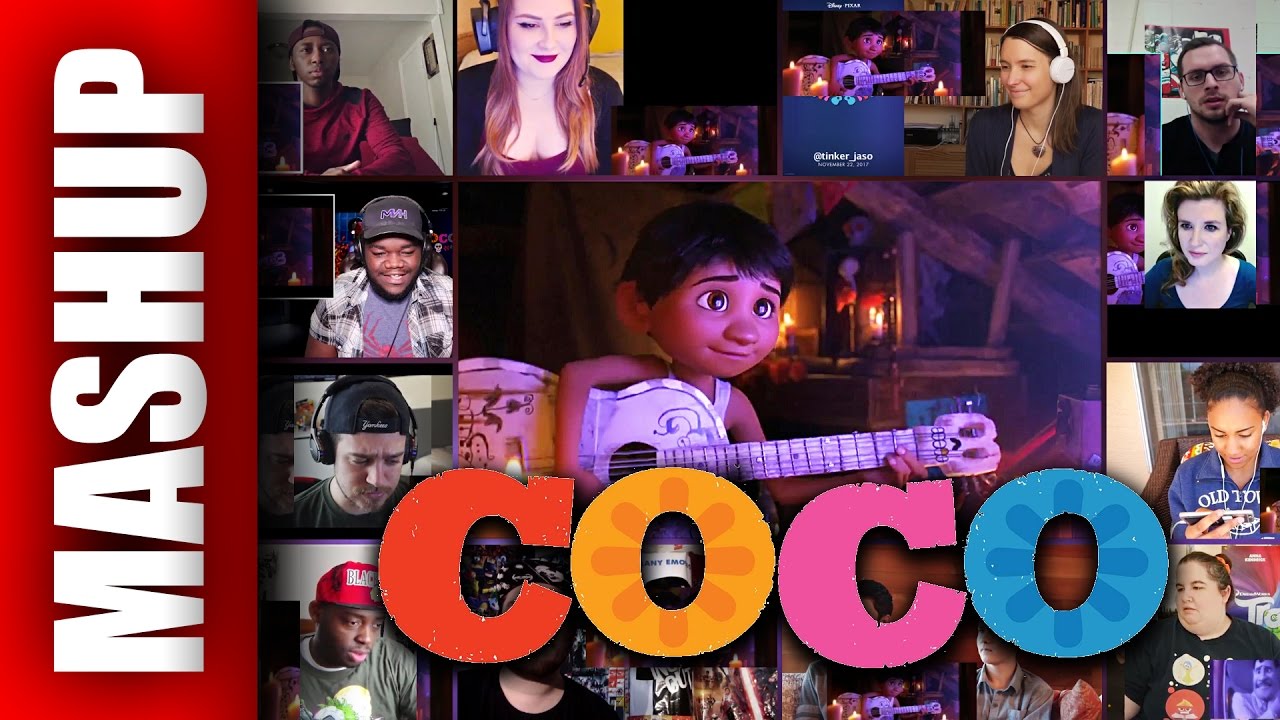 Coco Teaser Trailer Reactions Mashup Youtube