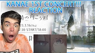 Reacting to KANAE'S FIRST CONCERT!!! | \