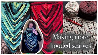 Crocht Vlog: More Hooded Scarves and a mini Yarn Review (Also I abandoned a project)