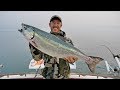 My Biggest Catch n Cook EVER! FISHING UP 100lbs of Trout and Salmon