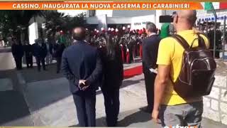 Cassino, inaugurata la nuova caserma dei carabinieri