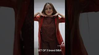 STYLISH FASHIONABLE CHIC SET FROM BIBA  #viral #shorts #short you can check in tiktok anuda23