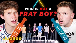 Can We Spot The Fake FRAT Boy? - Jubilee React