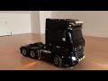 timelapse and demo tamiya 1 14 mercedes benz actros3363 6x4 gigaspace