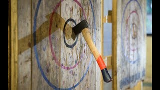 Axe Throwing with Culture Toronto