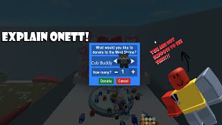 UHH..EXPLAIN ONETT! Bee Swarm Simulator