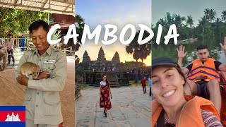 CAMBODIA | Battambang Norry Ride | Market | Ankor Wat | Cooking Class