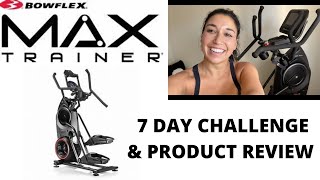 BOWFLEX MAX TRAINER TOTAL -7 day trial & Review- weight loss!?  | Dana Alexa Vlog