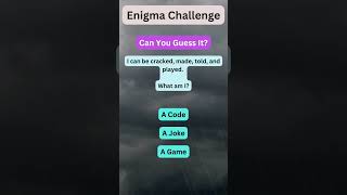 5 Enigma Challenge #quiz #mindquiz #logicpuzzles #mindyourbrain #riddlesandbrainteasers