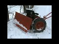 simplicity m1 plowing snow