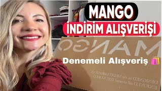 MANGO İNDİRİM ALIŞVERİŞİ 🛍️ DENEMELİ ALIŞVERİŞ | Vlog