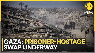 Gaza Ceasefire: Hamas Hands Over 3 Israeli Hostages To IDF | World News | WION